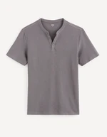 Celio T-shirt with buttons Dehenffle - Men