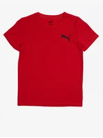 Red Boys' T-Shirt Puma Active - Boys