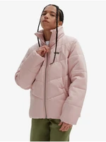 Light pink women's quilted jacket VANS Foundry Puff - Women