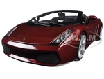 Lamborghini Gallardo Spyder Burgundy 1/18 Diecast Model Car by Maisto