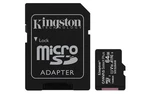 Paměťová karta Kingston Micro 128GB Class 10 UHS-I s adaptérem SD2