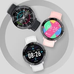 SENBONO ZL03 1.28 inch HD Screen Heart Rate Blood Pressure Monitor Dial Push Customized Watch Face BT5.0 Smart Watch
