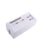 Desktop Power Socket Strip Cord Storage Boxes Organizer Safety Socket Outlet Board Container Wire Collection Cables Case