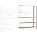Manuflex RM2523 prístavný modul regálu oddelenia  (š x v x h) 1250 x 3000 x 700 mm    drevená podlaha