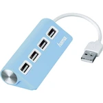 Hama  4 porty USB 2.0 hub  modrá