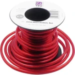 TRU COMPONENTS 1568965 ukostrovací kábel  1 x 2.50 mm² červená 5 m