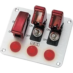 TRU COMPONENTS ovládací panel TC-R18-P3A 12 V/DC 20 A 1x vyp/zap s aretáciou  1 ks