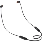 JBL T110BT Bluetooth Hi-Fi štupľové slúchadlá do uší  čierna