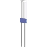 Heraeus Nexensos M1020 Pt100 teplotný senzor -70 do +500 °C 100 Ω 3850 ppm/K  radiálne vývody