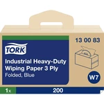 TORK Extra silné priemyselné papierové obrúsky modré W7 130083