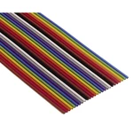 3M 7000058336 plochý kábel Raster (rozteč): 1.27 mm 10 x 0.08 mm² farebná metrový tovar