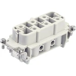 Harting 09 31 006 2711 konektorová vložka, zásuvka Han® HsB 6 + PE skrutkovací 1 ks