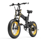 [EU Direct] LANKELEISI X3000PLUS-UP 17.5Ah 48V 1000W Folding Moped Electric Bicycle 20 Inches 120km Mileage Range Max Lo