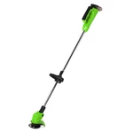 12/24V Electric Cordless Grass Trimmer Machine Kit Garden Rechargeable Stretchable Lawn Trimmer With Two Batteries