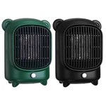 500W Desktop Heater Fan Space Heater One-button Quick Heating with Intelligent Temperature System