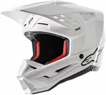 Alpinestars S-M5 Solid Helmet White Glossy M Kask