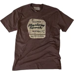 Tričko MYSTERY RANCH - Wilderness - Brown Heather Velikost: XXL