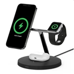 Belkin boostcharge Pro MagSafe 3v1 - Qi töltőállomás, black