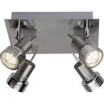 Brilliant Kassandra G34735/77 stropná lampa LED GU10 12 W chróm (satinovaný) Brilliant Kassandra G34735/77 stropná lampa LED GU10 12 W chróm (satinovaný)