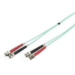 Digitus DK-2511-10/3 optické vlákno LWL prepojovací kábel [1x ST zástrčka - 1x ST zástrčka] 50/125 µ Multimode OM3 10.00