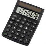 Citizen Office ECC-210 stolná kalkulačka čierna Displej (počet miest): 8 solárny pohon (š x v x h) 102 x 30 x 143 mm