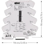 WAGO  Konfigurovateľný prevodník teploty pre termočlánky typu J, K 857-810