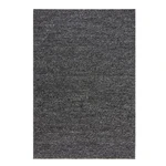 Tmavosivý vlnený koberec Flair Rugs Minerals, 120 x 170 cm