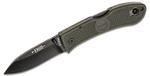 Zatvárací nôž KA-BAR® Dozier Folding Hunter – Čierna čepeľ, Foliage Green (Farba: Foliage Green, Varianta: Čierna čepeľ)