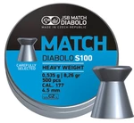 Diabolky Blue Match S100 4.5 mm JSB® 500 ks (Farba: Viacfarebná)