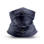 Nákrčník Skiron Topographic Pentagon® – Modrá (Farba: Modrá)