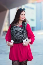Šátek Be Lenka Zebra - Grey 4,2 m
