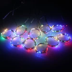 LED Window Curtain Lights USB Waterproof Fairy String Lights Decorative Christmas Twinkle Lights for Bedroom Parties Wed