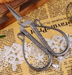 European Vintage Cross Stitch Embroidery Scissor Stainless Steel DIY Handcrafteds Sewing Shear