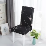 Elastic Dining Chair Cover Office Computer Chair Protector Stretch Seat Slipcover Home Office Furniture Decoration