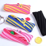 Removable Cute Pencil Case with One Zipper School Student Stationery Supplies Children Gift Pencil Bag
