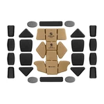 Polstrování do helmy EPIC Combat Pads System Team Wendy® – Coyote Brown (Barva: Coyote Brown, Velikost: XL)