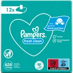 Pampers Fresh Clean vlhčené čisticí ubrousky pro děti pro citlivou pokožku 12x52 ks