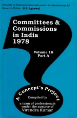 Committees and Commissions in India 1978 Volume-16 Part-A