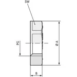 Pojistná matka LAPP SKINDICHT GMK PG 7 RAL 7035 LGY, 52000110, PG7, polystyren (EPS), šedobílá (RAL 7035), 100 ks