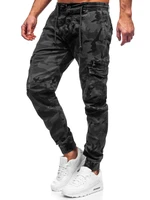 Pantaloni joggers cargo gri Bolf CT6707S0