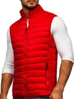 Červená pánská prošívaná vesta Bolf HDL88001