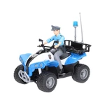 Bruder 63010 Policejní čtyřkolka s figurkou