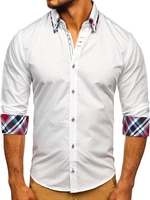 Pánská košile BOLF 3701 bílá