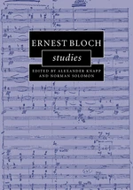 Ernest Bloch Studies