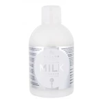 Kallos Cosmetics Milk 1000 ml šampón pre ženy na poškodené vlasy; na šedivé vlasy