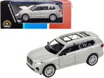 BMW X7 with Sunroof Nardo Gray 1/64 Diecast Model Car by Paragon Models