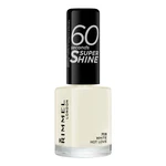 Rimmel London 60 Seconds Super Shine 8 ml lak na nechty pre ženy 703 White Hot Love