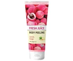 Tělový peeling Fresh Juice - Liči a Zázvor 200 ml