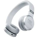 Slúchadlá JBL Live 460NC biela slúchadlá cez hlavu • frekvencia 20 Hz až 20 kHz • citlivosť 96 dB • impedancia 32 ohmov • 3,5 mm jack • 40 mm dynamick