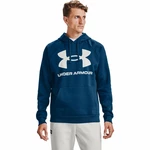 Pánská mikina Under Armour Rival Fleece Big Logo HD  M  Graphite Blue